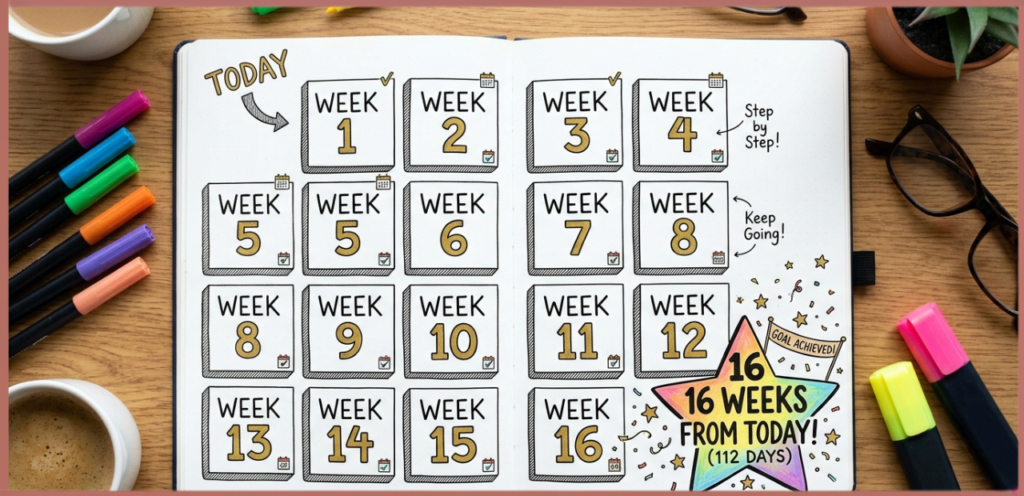What is 16 Weeks From Today?