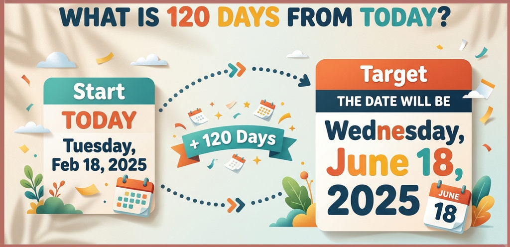 What Is 120 Days From Today?