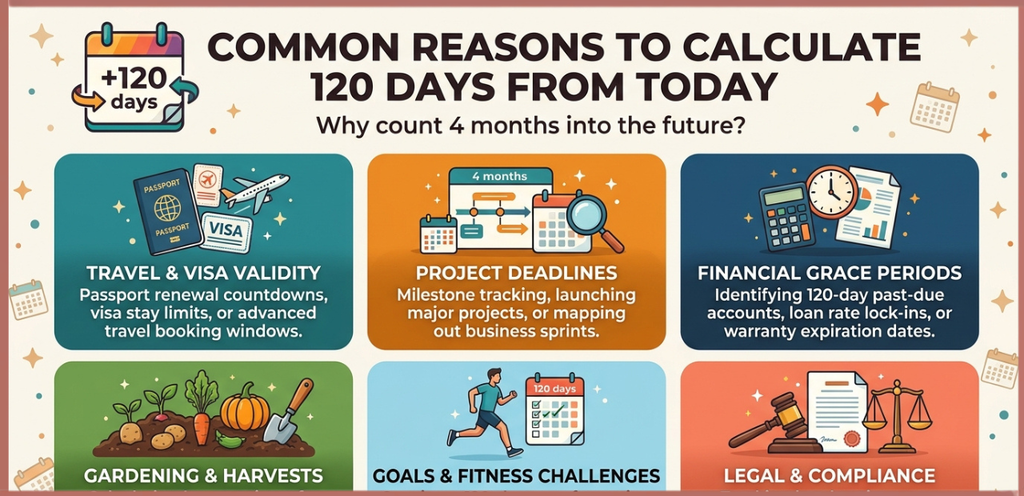 Calculate 120 Days From Today