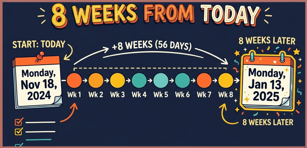What is 8 Weeks From Today?